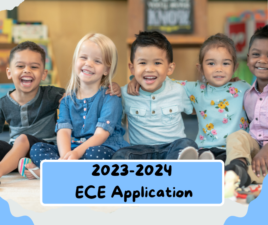 ECE children posing together